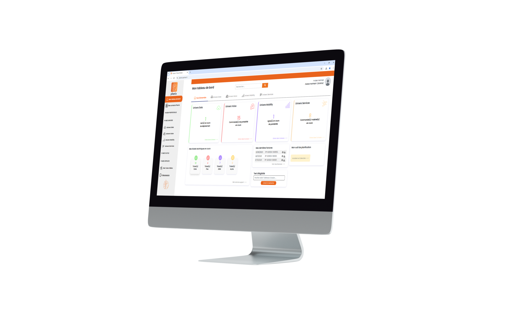 Plateforme Phenix Partner